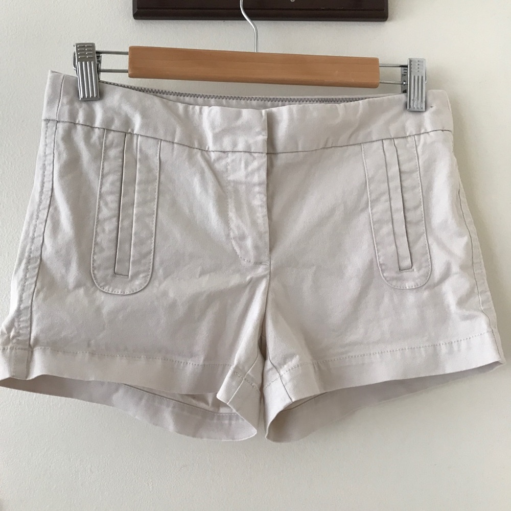 J. Crew khaki shorts, size 0